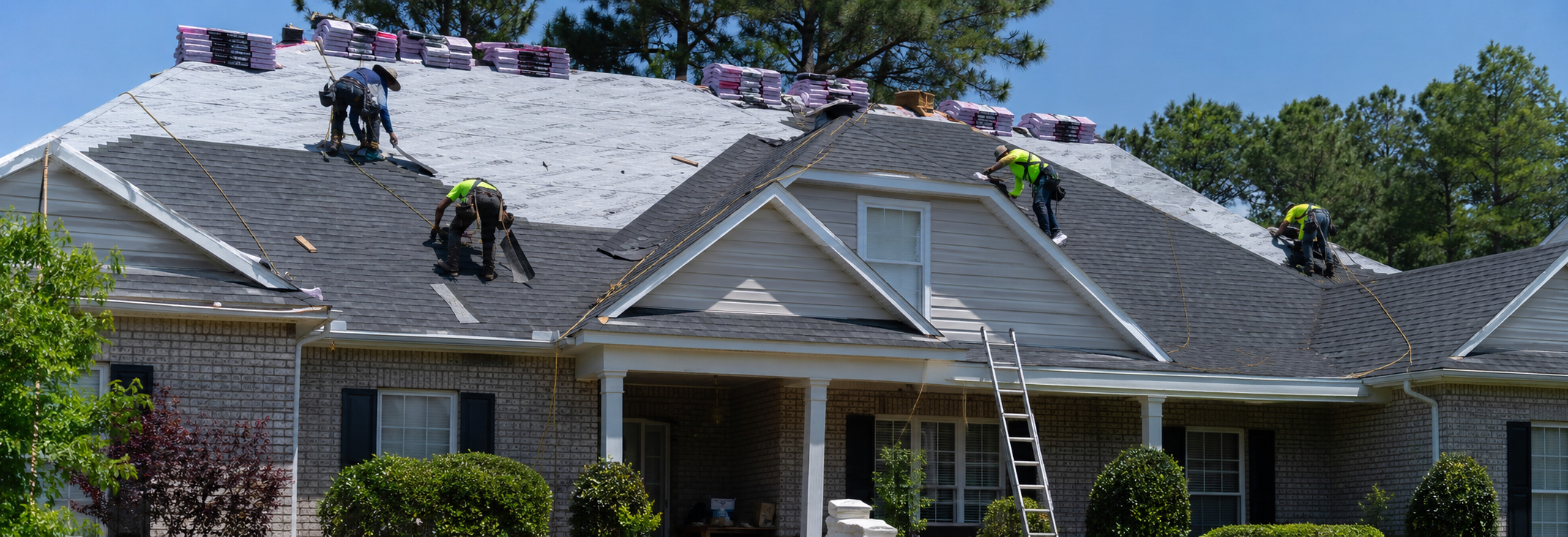 Residential roofing installation — Sure Thing Roofing Contractor, Peachtree City GA