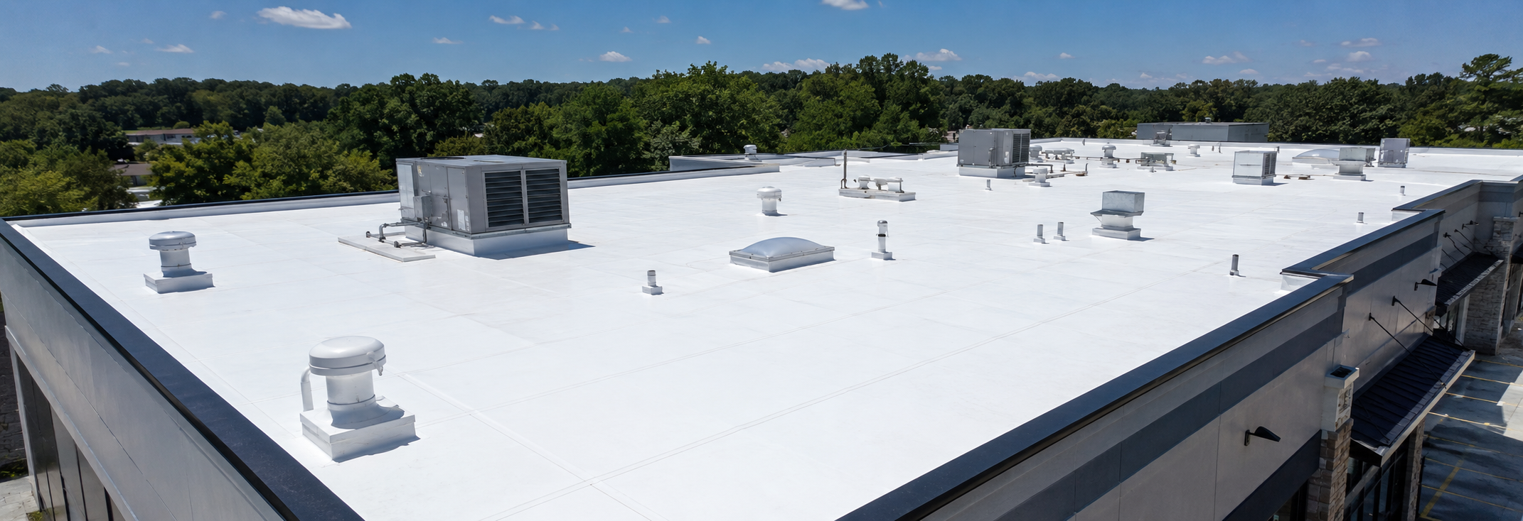TPO roofing membrane — commercial roofing Peachtree City GA
