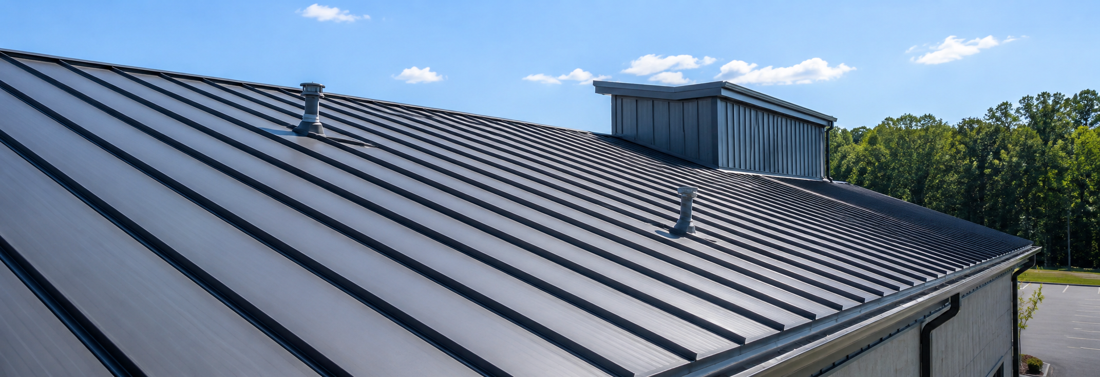 Metal roofing — commercial roofing Peachtree City GA