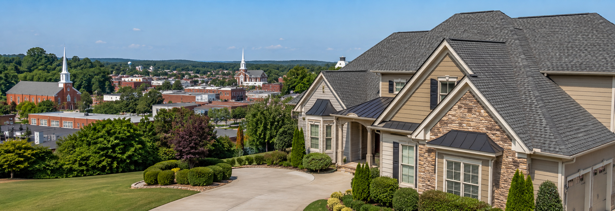 Residential roofing in Hogansville GA, Troup County